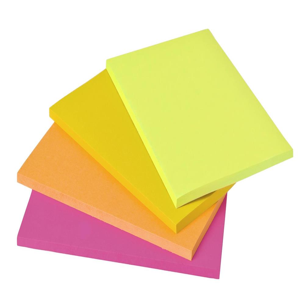 Post-It® Bloczek Samoprzylepny Super Sticky 6845 Ssp 200x149mm 4x45 Kart Mix Kolorów - obrazek 3