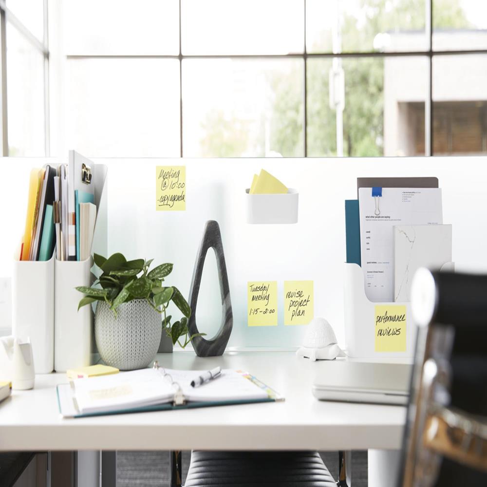 Post-It® Bloczek Samoprzylepny 654 76x76mm 1x100 Kart Żółty - obrazek 6