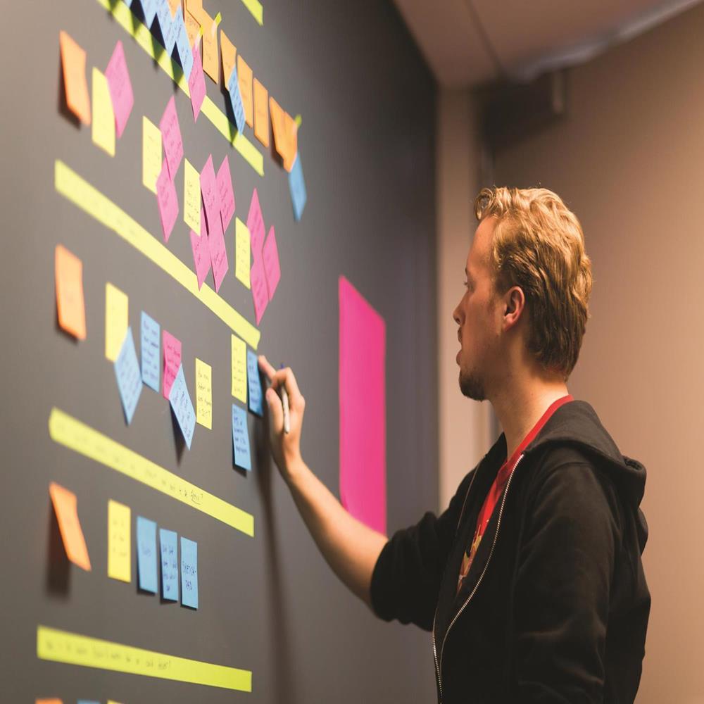 Post-It® Bloczek Samoprzylepny Super Sticky Z Notes R330 6ss Jp 76x76mm 6x90 Kart Paleta Bora Bora - obrazek 4