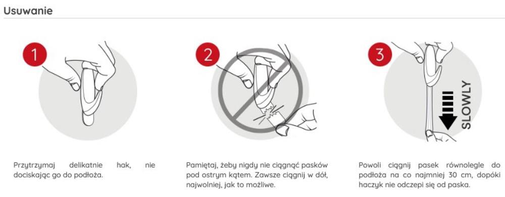 Command-3M Paski Wymienne Command Bath 22 Wodoodporne Transparentne - obrazek 7