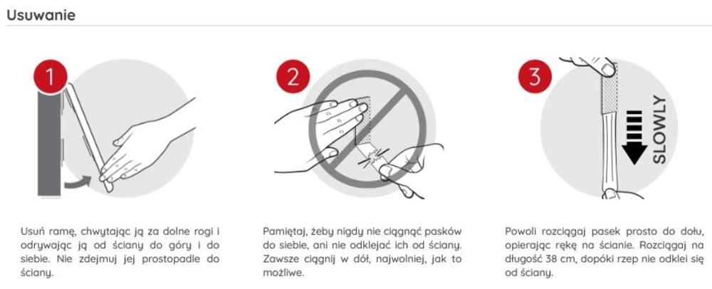 Command-3M Rzepy Command 17201 Pl Do Wieszania Obrazów Średnie 4szt.Białe - obrazek 8