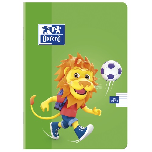A5 16 Kartek Zeszyt W Linię Lion W Oprawie Broszurowej Oxford 400106953 - obrazek 6