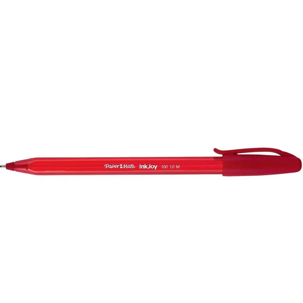 Paper Mate Długopis Inkjoy 100 Cap Czerwony S0957140