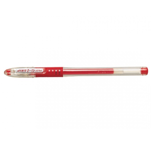 Pilot G 1 Grip Długopis Z Uchwytem Gumowym Czerwony