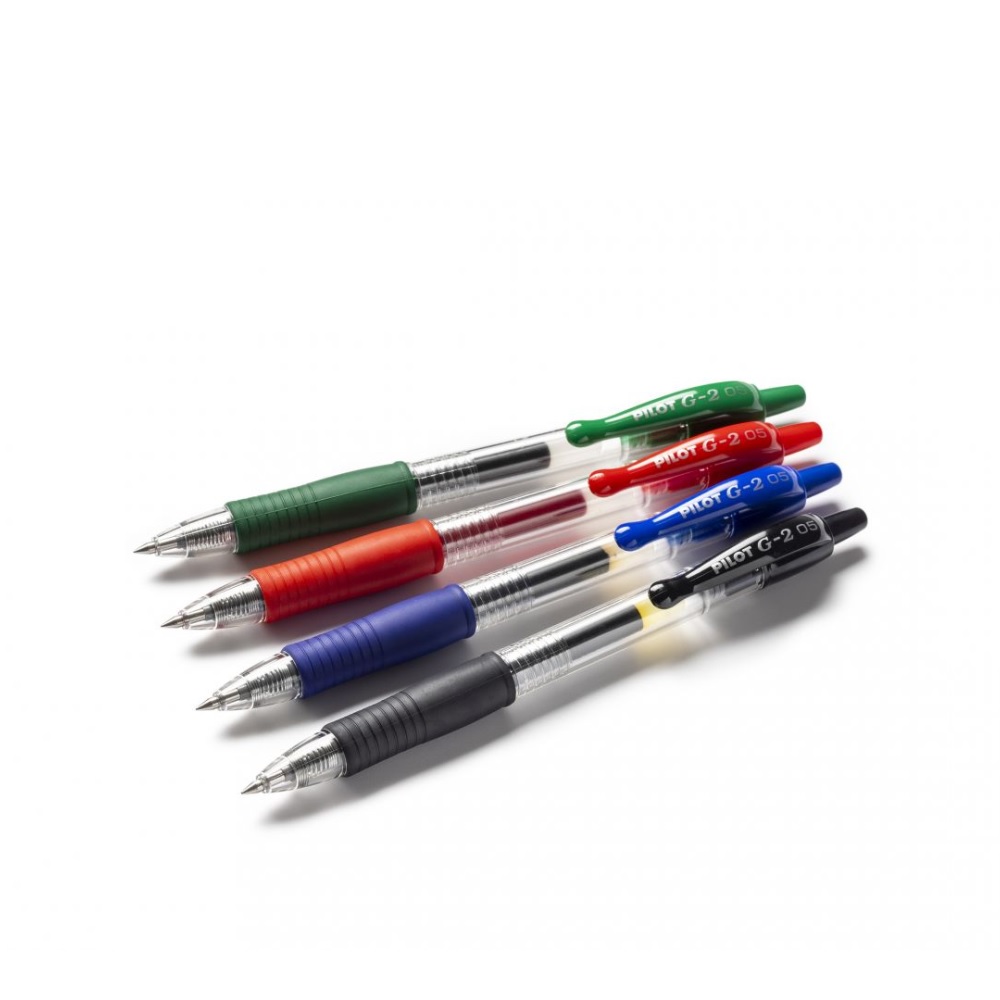 Pióra żelowe Pilot G-2 miks kolorow