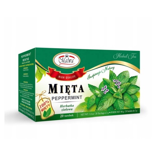 Herbata Mięta 20 torebek Malwa