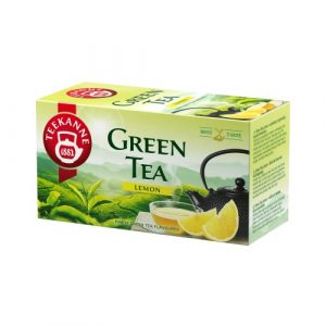 Herbata TEEKANNE Green Tea Zielona cytrynowa 20 kopert
