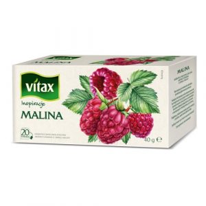 Herbata VITAX Inspiracje malina 20szt