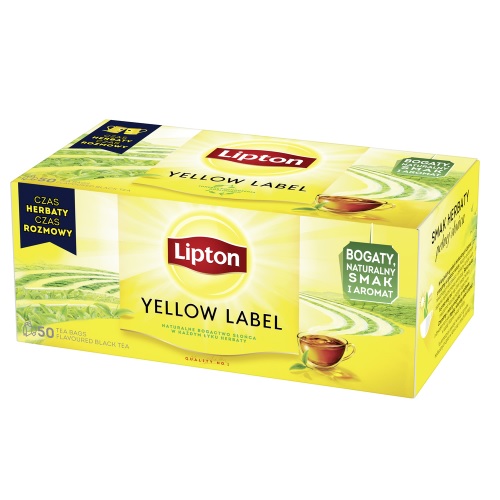 Herbata Yellow Label (50szt) Lipton