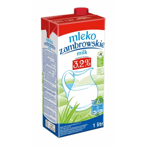 Mleko Zambrowskie 1L 3,2%