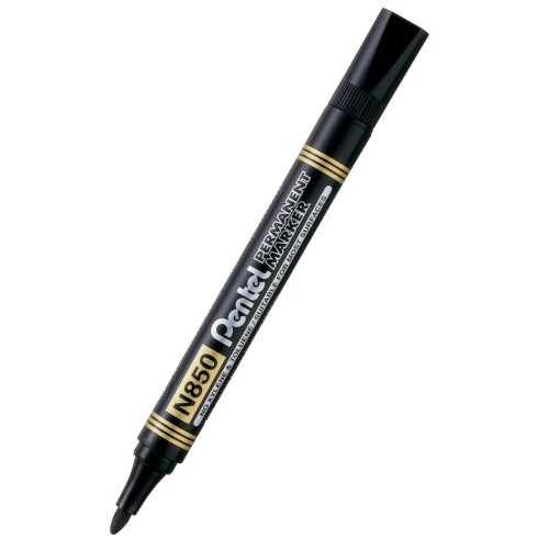 N850 Marker Permanentny okrągły Pentel czarny
