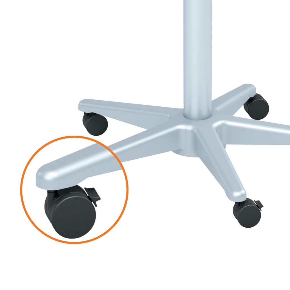 Przenośny flipchart Nobo Classic, na stojaku, z powierzchnią Nano Clean