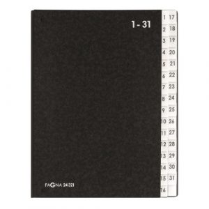 Durable P2432104 Teczka Do Podpisu Skorowidz 1-31 Deluxe Pagna