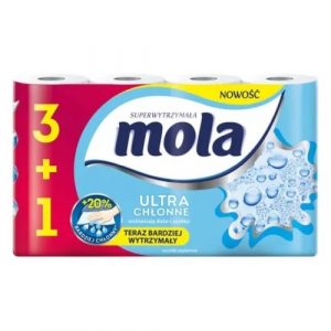 Ręcznik papierowy 3+1 rolek Mola