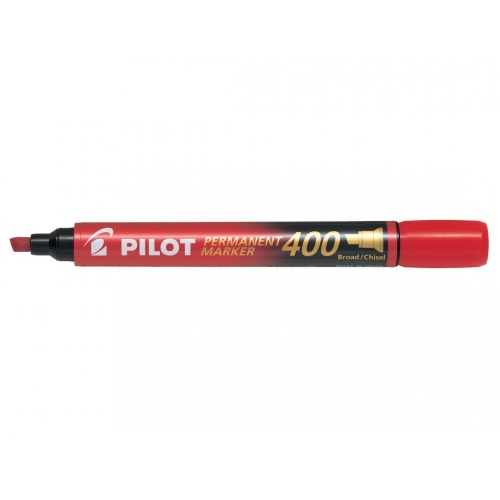 SCA-400 Marker Ścięty Permanent Pilot Czerwony