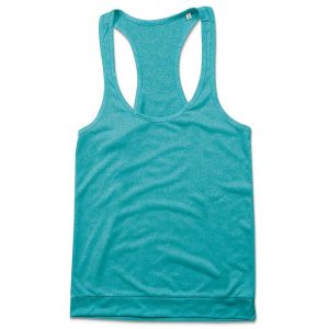 T Shirt 2 alibiuro.pl T SHIRT DAMSKI BEZ RĘKAWÓW SST8310_TUQS 82