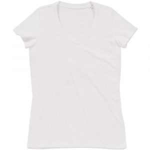 T Shirt 2 alibiuro.pl T SHIRT DAMSKI V NECK SST9310_WHIL 16