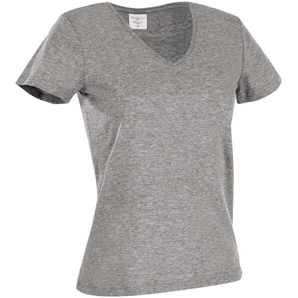 T Shirt 2 alibiuro.pl T SHIRT V NECK DAMSKI SST2700_GYHS 67