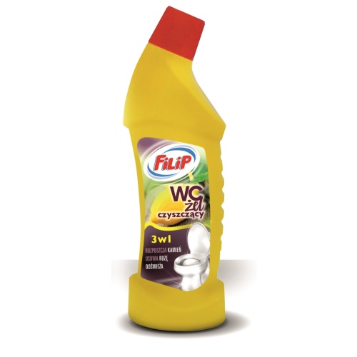 Żel do WC 750ml FILIP cytrynowy