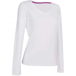 akcesoria biurowe 2 alibiuro.pl T SHIRT DAMSKI Z DŁUGIM RĘKAWEM SST9720_WHIXL 16