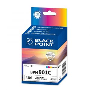 akcesoria biurowe 3 alibiuro.pl BPH901C Ink Tusz BP HP CC656AE BlackPoint BPH901C SGH0901BGKW 78