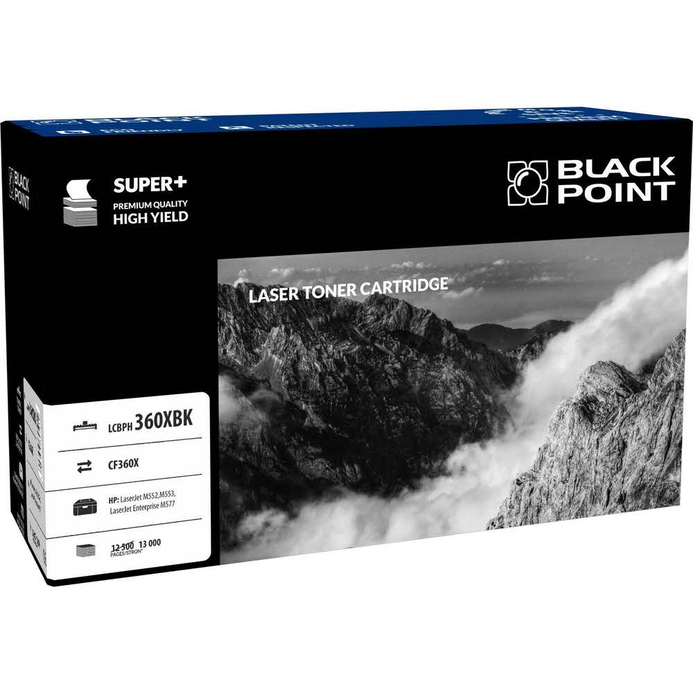 akcesoria biurowe 3 alibiuro.pl LCBPH360XBK Toner BP HP CF360X BlackPoint LCBPH360XBK BLH360XBKBW 83