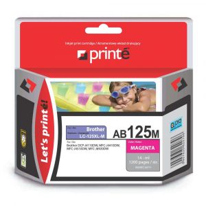 akcesoria biurowe 3 alibiuro.pl Printe ink AB125M Brother LC125XLM Printe AB125M FVAPRBAB25M 13