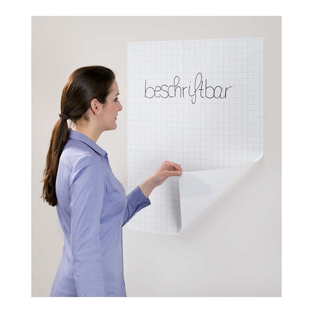 akcesoria biurowe 4 alibiuro.pl Arkusze suchościealne FRANKEN w kratkę biały 87