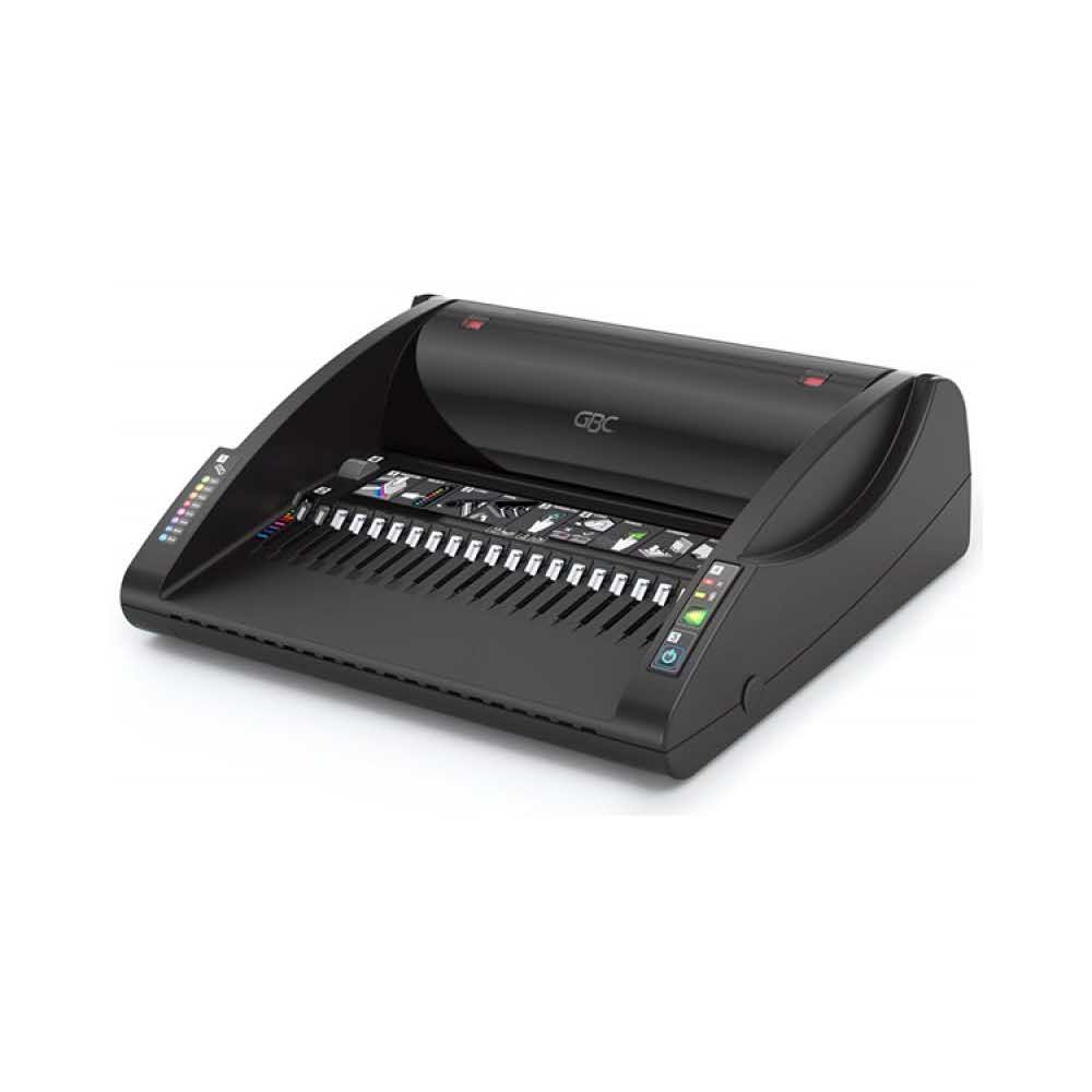 akcesoria biurowe 4 alibiuro.pl Bindownica elektryczna GBC CombBind C200E A5 A4 A3 pion. czarna 56