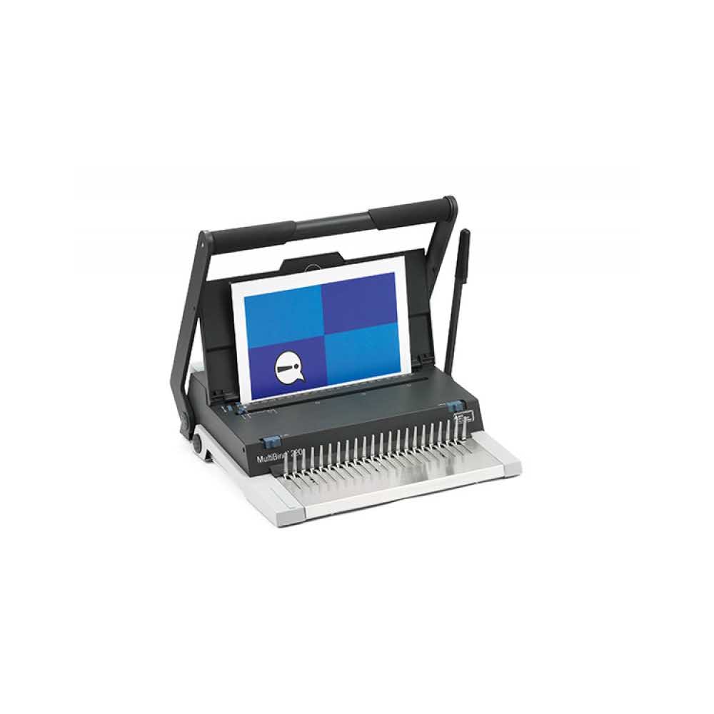 akcesoria biurowe 4 alibiuro.pl Bindownica wielofunkcyjna GBC MultiBind 220 A4 czarna 93