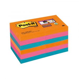 akcesoria biurowe 4 alibiuro.pl Bloczek samoprzylepny POST IT Super Sticky 622 12SS EG 47 6x47 6mm 12x90 kart. paleta Bangkok 51