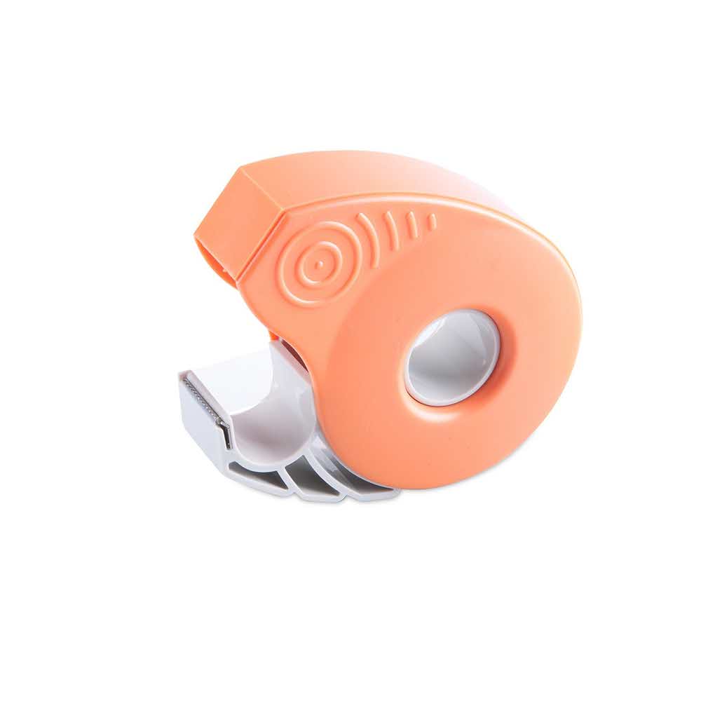 akcesoria biurowe 4 alibiuro.pl Dyspenser do taśm Smart jasnopomarańczowy 80