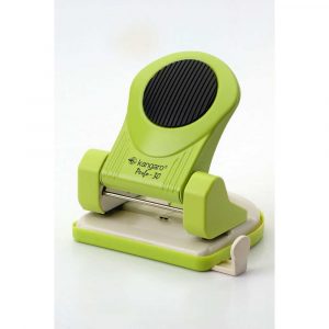 akcesoria biurowe 4 alibiuro.pl Dziurkacz KANGARO Perfo 30 dziurkuje do 30 kartek zielony 85