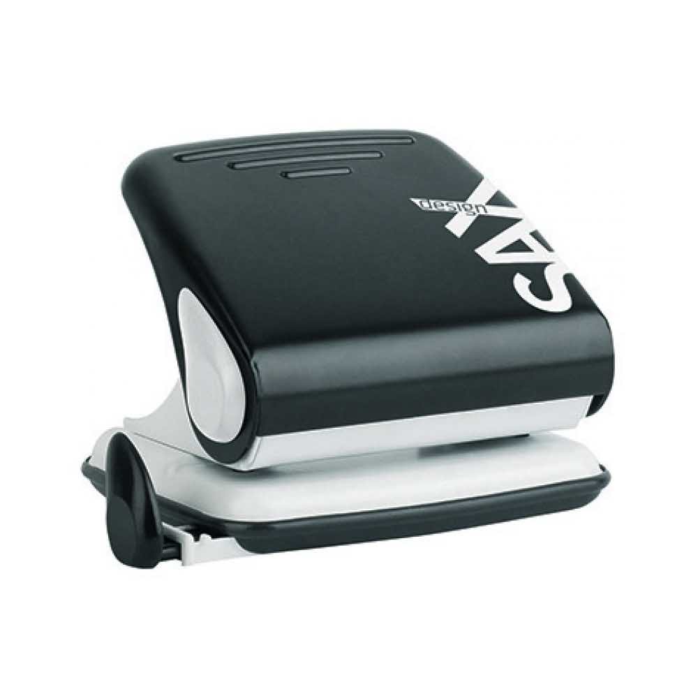 akcesoria biurowe 4 alibiuro.pl Dziurkacz SAXDesign 418 paperbox dziurkuje do 25 kartek czarny 59