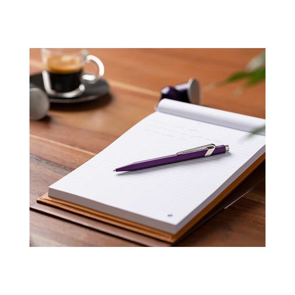 akcesoria biurowe 4 alibiuro.pl Długopis CARAN D Inch ACHE 849 Nespresso Arpeggio M w pudełku fioletowy 13