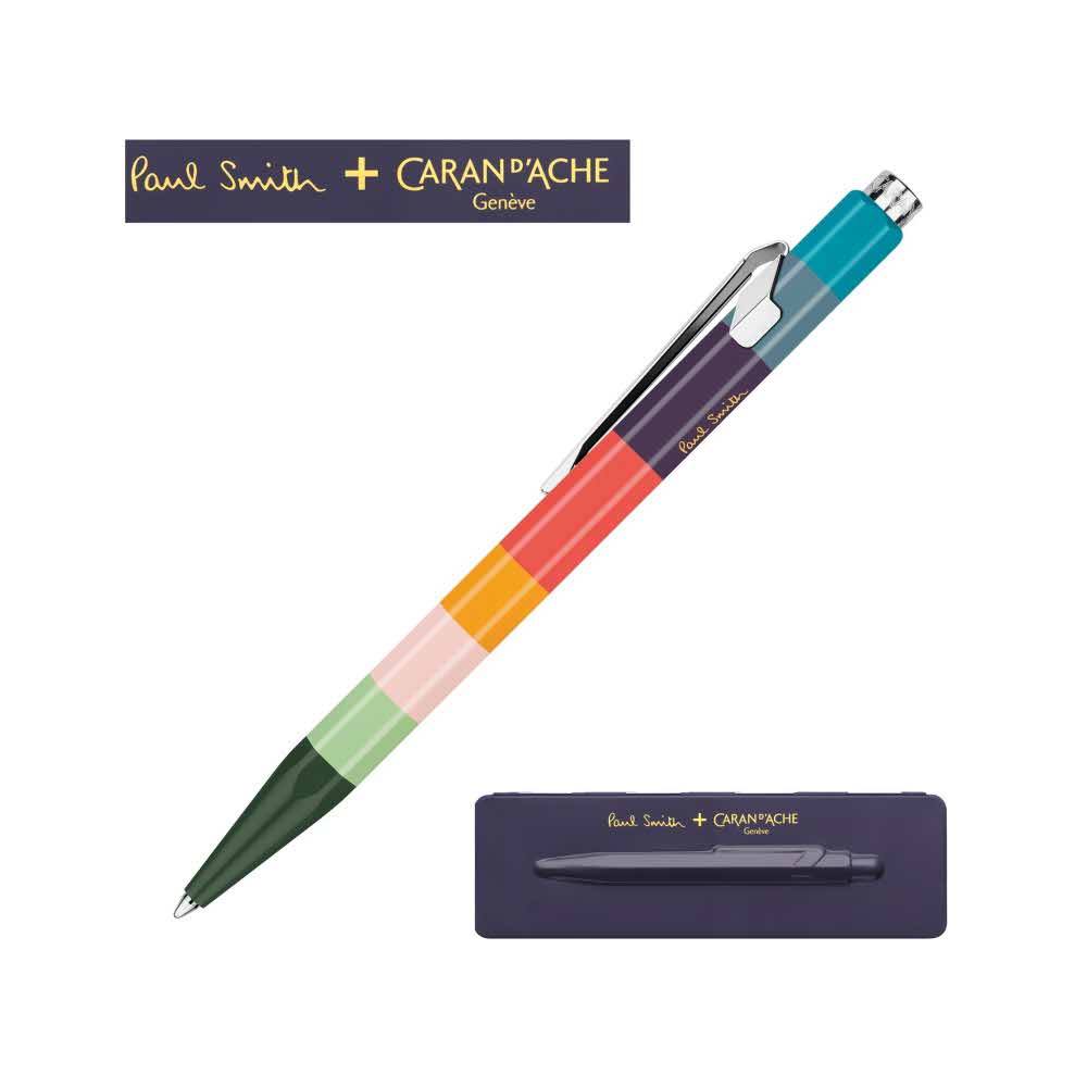 akcesoria biurowe 4 alibiuro.pl Długopis CARAN D Inch ACHE 849 Paul Smith 3 Damson M w pudełku fioletowy 31