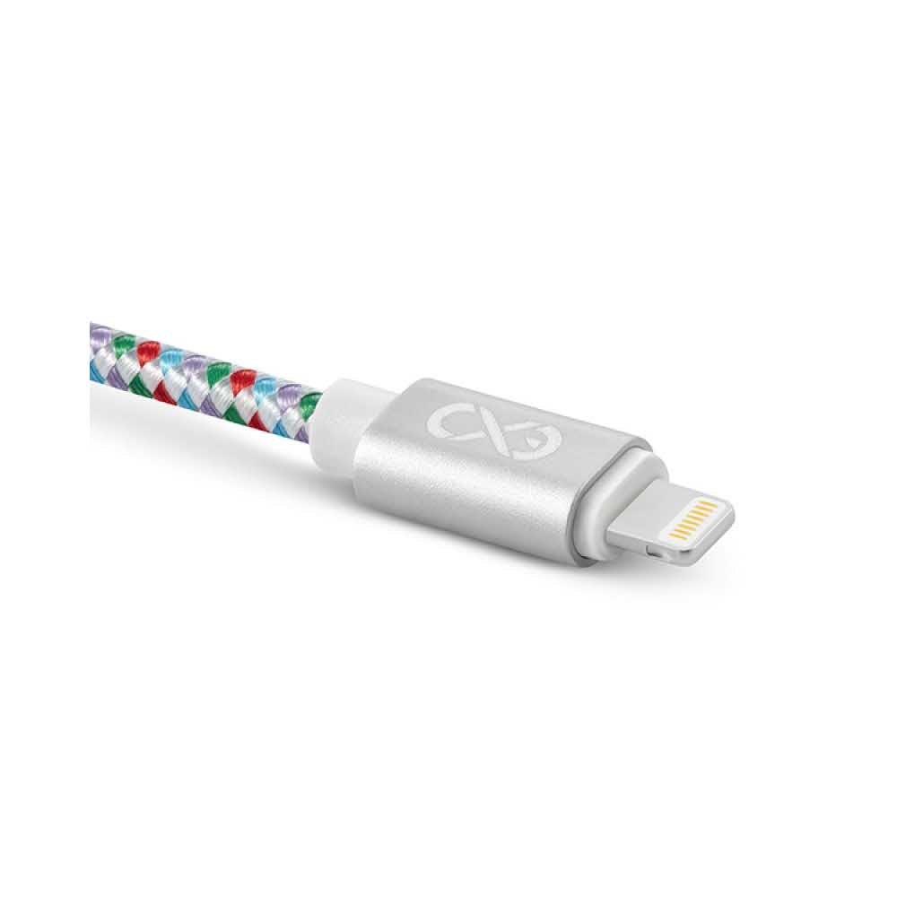 akcesoria biurowe 4 alibiuro.pl Kabel kompatybilny z lightning EXC Diamond 1 5m biały mix kolorów 21