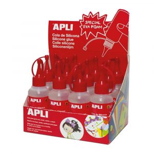 akcesoria biurowe 4 alibiuro.pl Klej silikonowy APLI 100ml 64