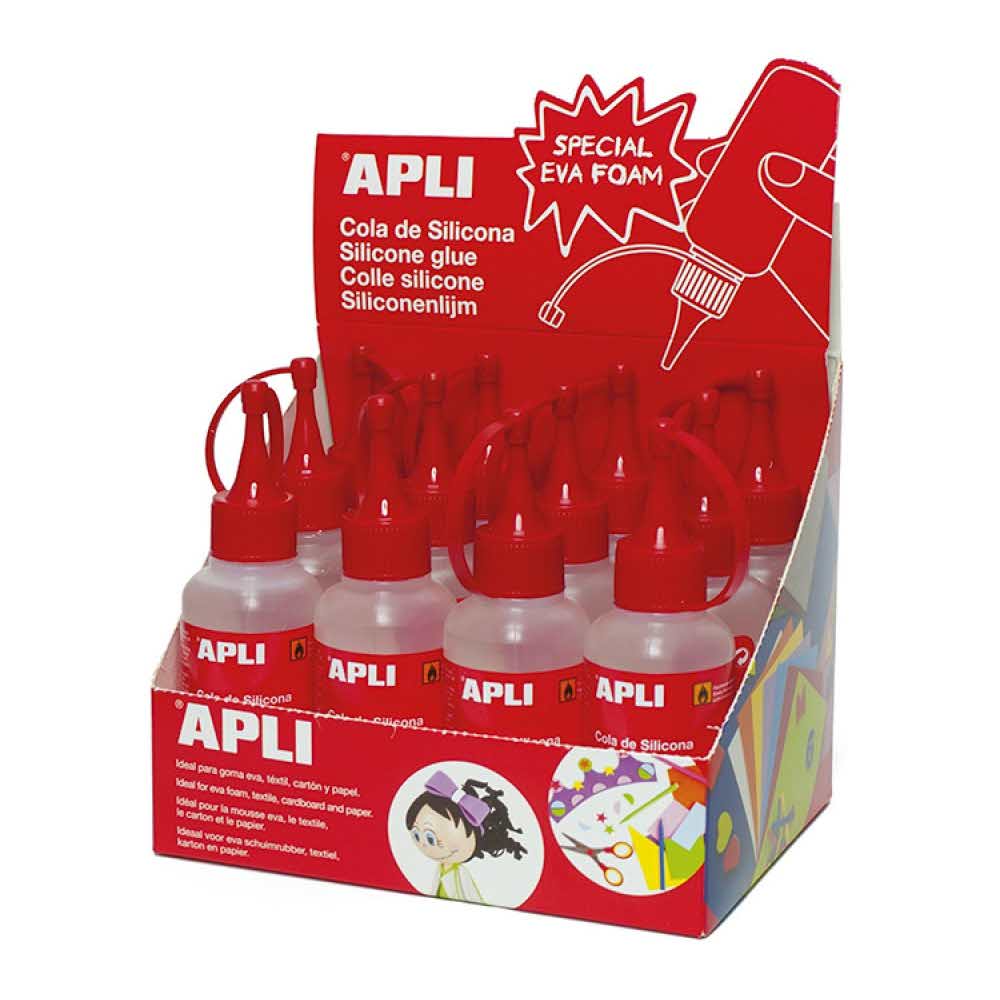 akcesoria biurowe 4 alibiuro.pl Klej silikonowy APLI 100ml 64