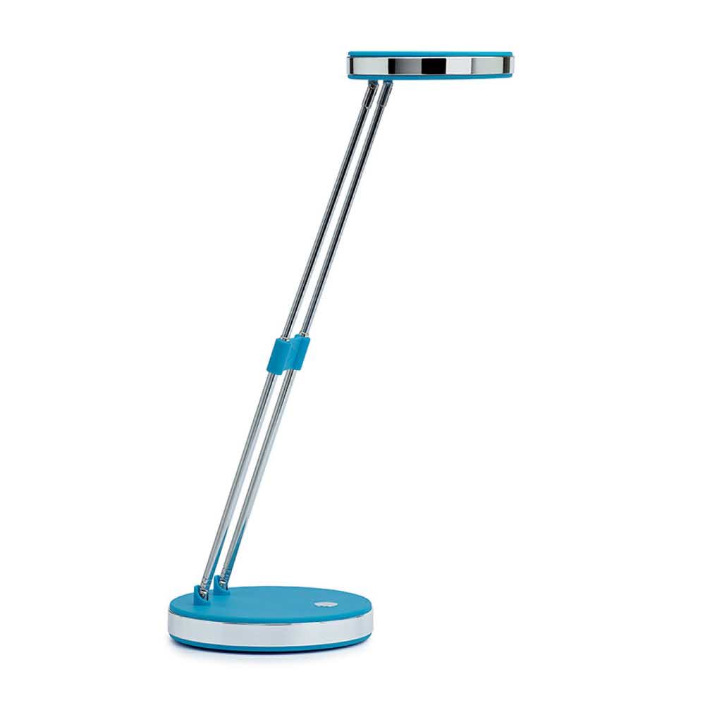 akcesoria biurowe 4 alibiuro.pl Lampka LED na biurko MAULpuck 5W składana jasnoniebieska 21