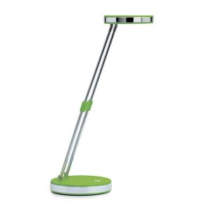akcesoria biurowe 4 alibiuro.pl Lampka LED na biurko MAULpuck 5W składana jasnozielona 81