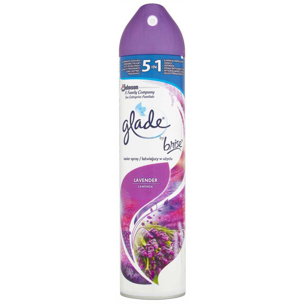 akcesoria biurowe 4 alibiuro.pl Odświeżacz powietrza GLADE BRISE Lawenda spray 300ml 41
