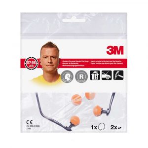 akcesoria biurowe 4 alibiuro.pl Opaska z zatyczkami do uszu 3M E A R 1310 50