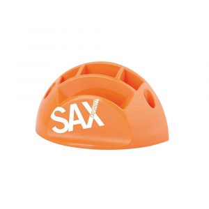 akcesoria biurowe 4 alibiuro.pl Przybornik na biurko SAX Design z przegrodami pomarańczowy 41