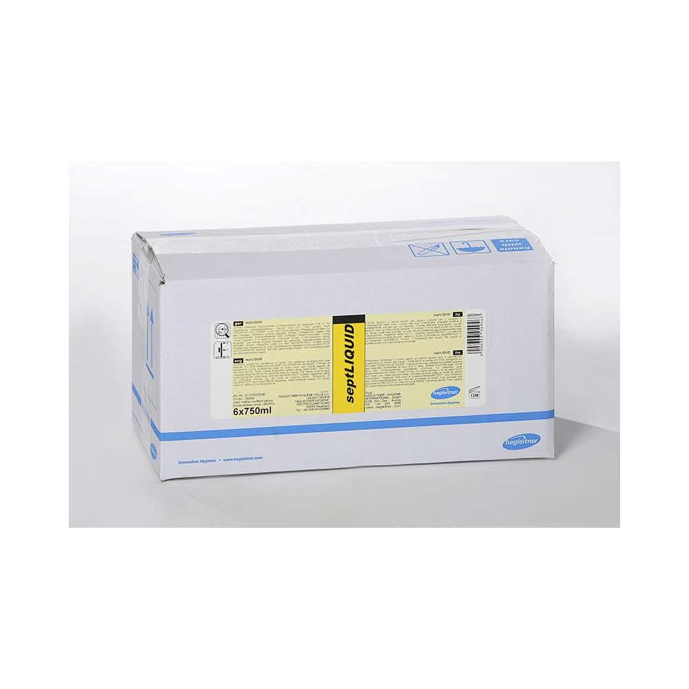 akcesoria biurowe 4 alibiuro.pl Płyn dezynfekujący HAGLEITNER Sept Liquid 6x750ml 51