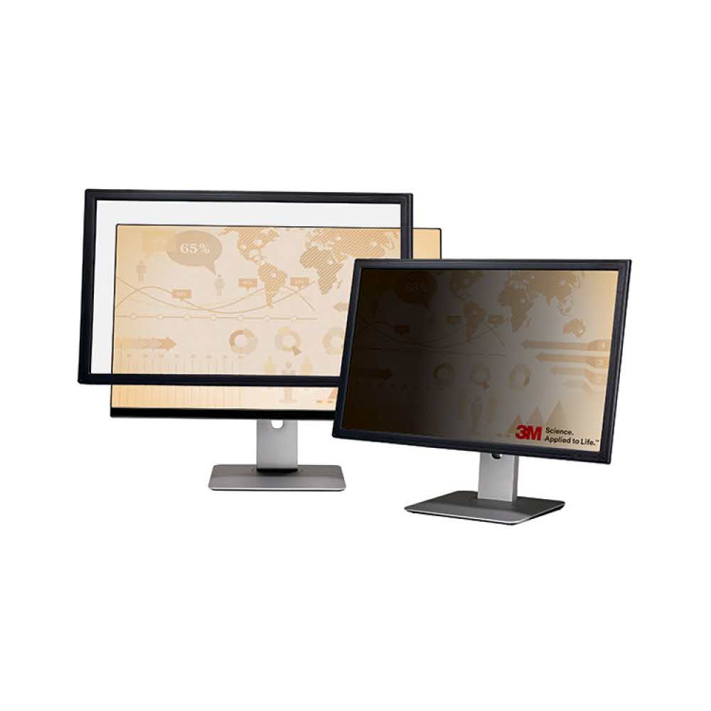 akcesoria biurowe 4 alibiuro.pl Ramkowy filtr prywatyzujący 3M PF319 do monitorów 5 4 19 Inch czarny 82