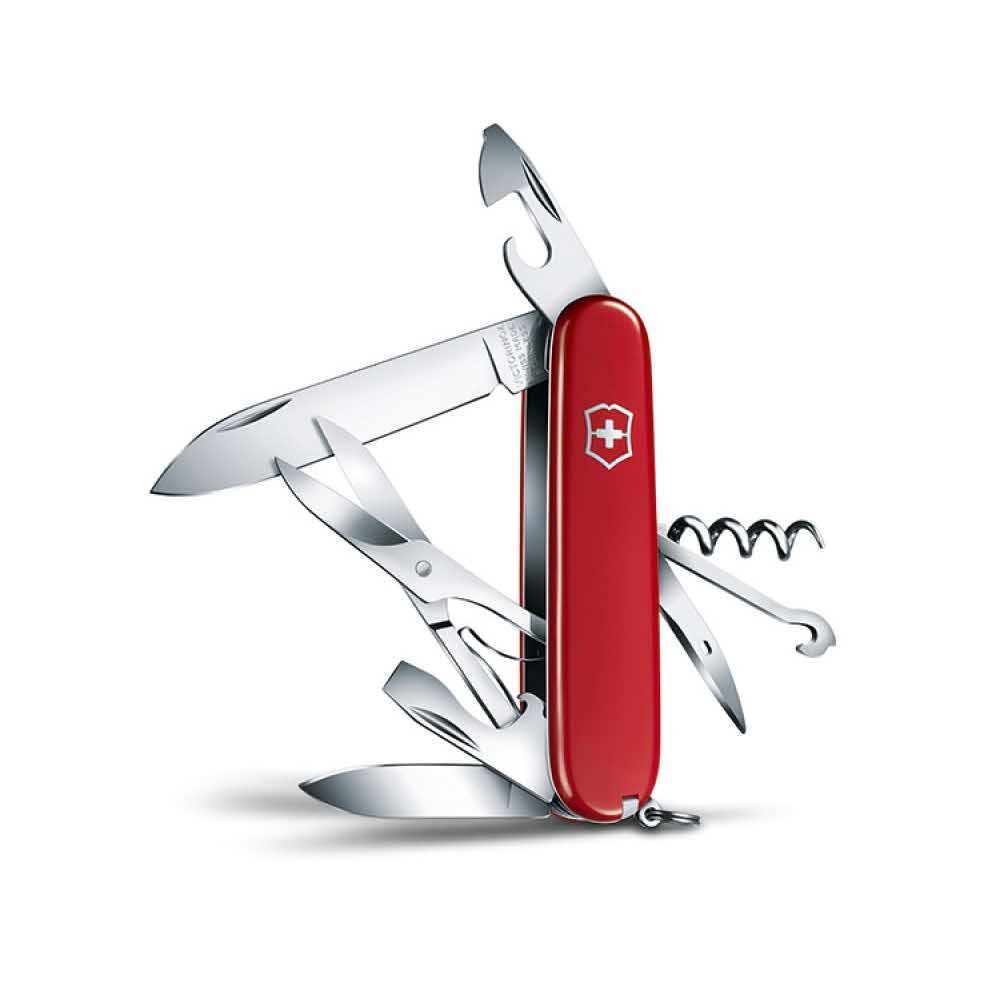 akcesoria biurowe 4 alibiuro.pl Scyzoryk VICTORINOX Climber celidor 91mm czerwony 63