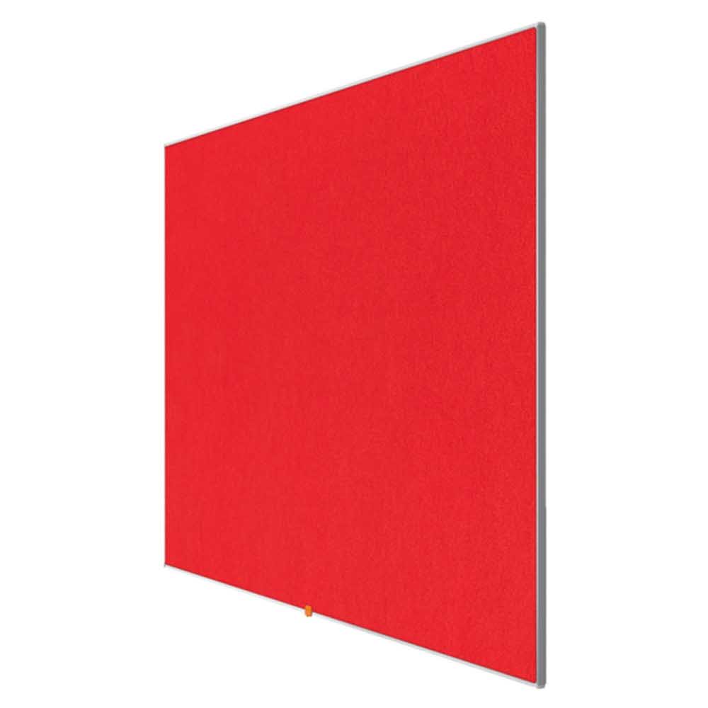 akcesoria biurowe 4 alibiuro.pl Tablica filcowa NOBO 90x51cm panoramiczna 40 Inch czerwona 36