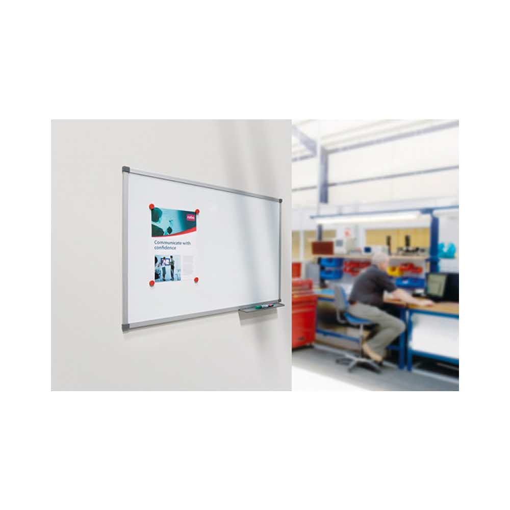 akcesoria biurowe 4 alibiuro.pl Tablica suchoś. magn. NOBO Classic 180x120cm stal lakierowana rama alu. 56