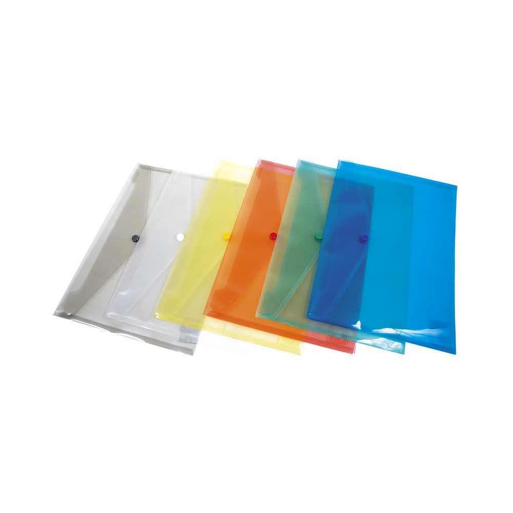 akcesoria biurowe 4 alibiuro.pl Teczka kopertowa DONAU zatrzask PP A6 180mikr. zielona 99